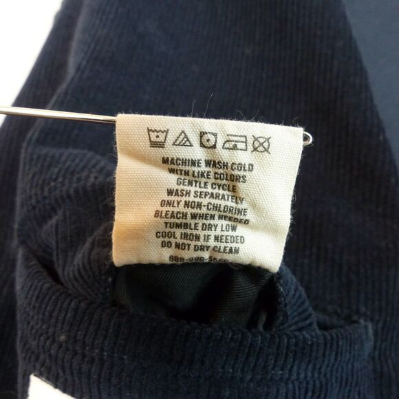 Buck Mason Chore Jacket Mens XL Navy Blue Corduroy Cotton Blazer Utility Preppy - Picture 15 of 15